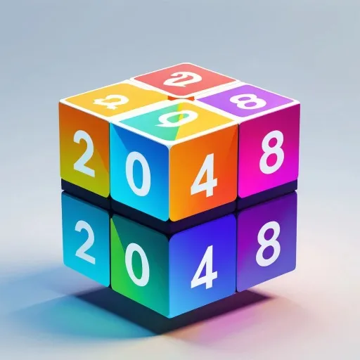 لعبة دمج المكعبات 2048 ثلاثية الأبعاد