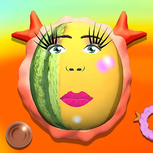 لعبة مكياج الفواكه