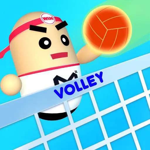 لعبة كرة الطائرة الفاصوليا ثلاثية الأبعاد - Volley Beans 3D